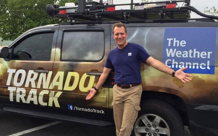 The Weather Channel's meteorologist and storm chaser, Mike Bettes. 